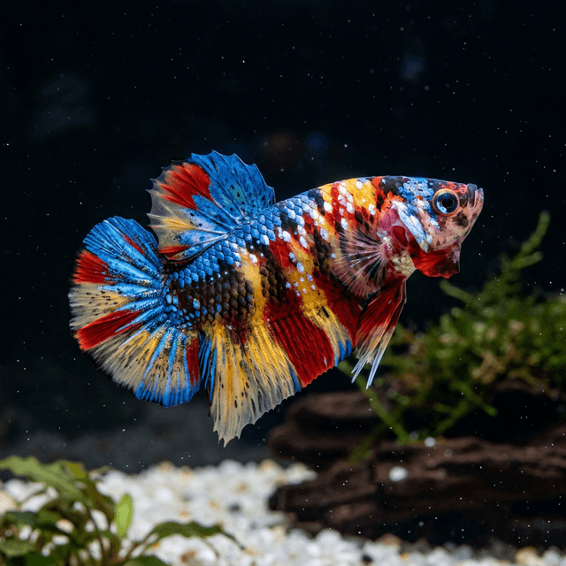 Blue Rim Plakat Pair